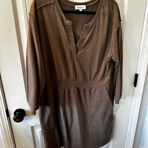 Gilli Tan Women's Tunic Top